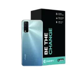 Refurbished Vivo Y20G Purist Blue back Box