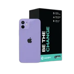 Refurbished Apple iPhone 12 Purple Back Box