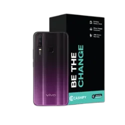 Refurbished Vivo Y17 Mystic Purple Back Box
