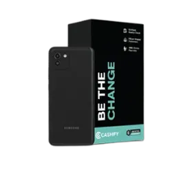 Refurbished Samsung Galaxy A03 Black back Box