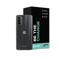 Refurbished Motorola Moto G52 Charcoal Grey Back Box