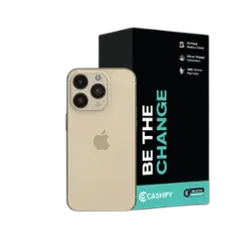 Refurbished Apple iPhone 14 Pro Max Gold Back Box