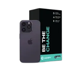 Refurbished Apple iPhone 14 Pro Deep Purple Back Box
