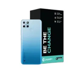 Refurbished Realme C25Y Glacier Blue Back Box