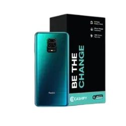 Refurbished Xiaomi Redmi Note 10 Lite Aurora Blue back Box