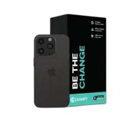 Refurbished Apple iPhone 14 Pro Max space black back Box