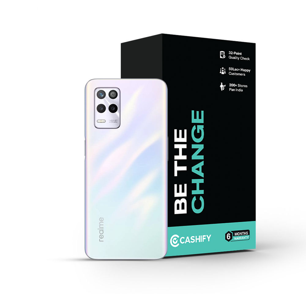 Realme 9 5G - Refurbished_Stargaze White_Phone With Box_49691