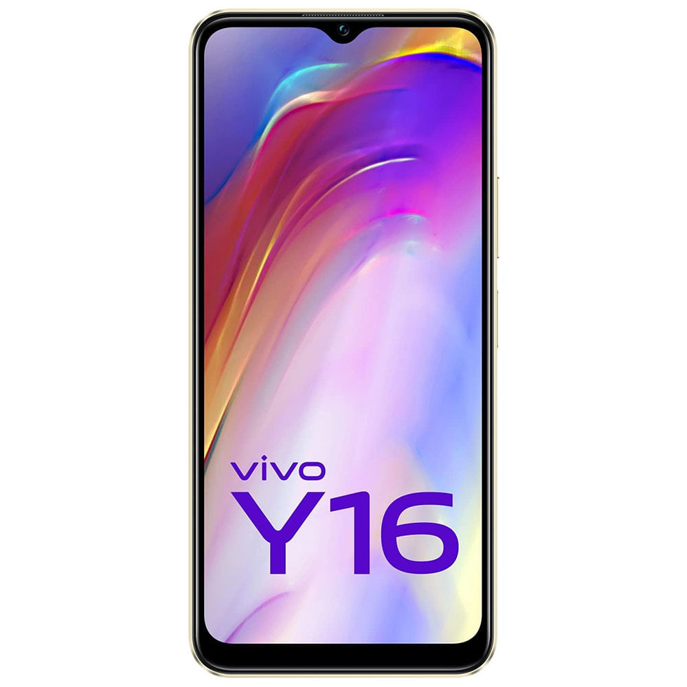 Refurbished Vivo Y16 Drizzling Gold front
