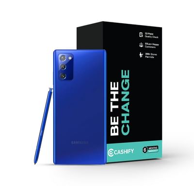 Samsung Galaxy Note 20 Refurbished,Cashify Warranty, Fair, 8GB 256 GB,  Mystic Bronze