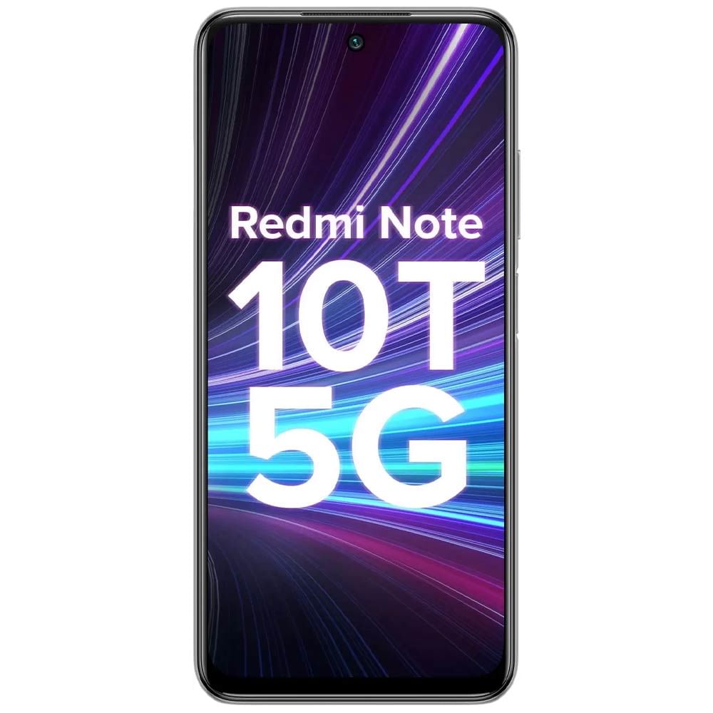Refurbished Xiaomi Redmi Note 10T 5G chromium white front