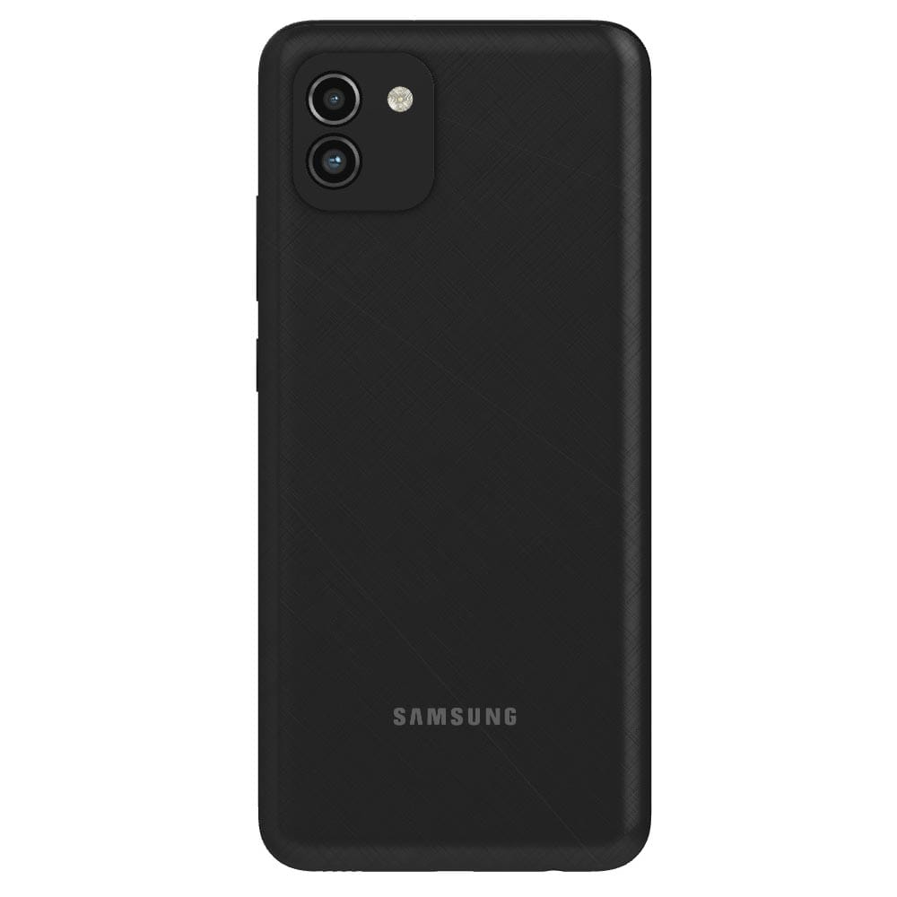 Refurbished Samsung Galaxy A03 Black back