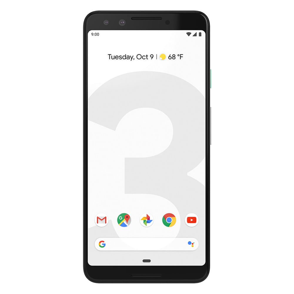 Refurbished Google Pixel 3 Clearly White Front