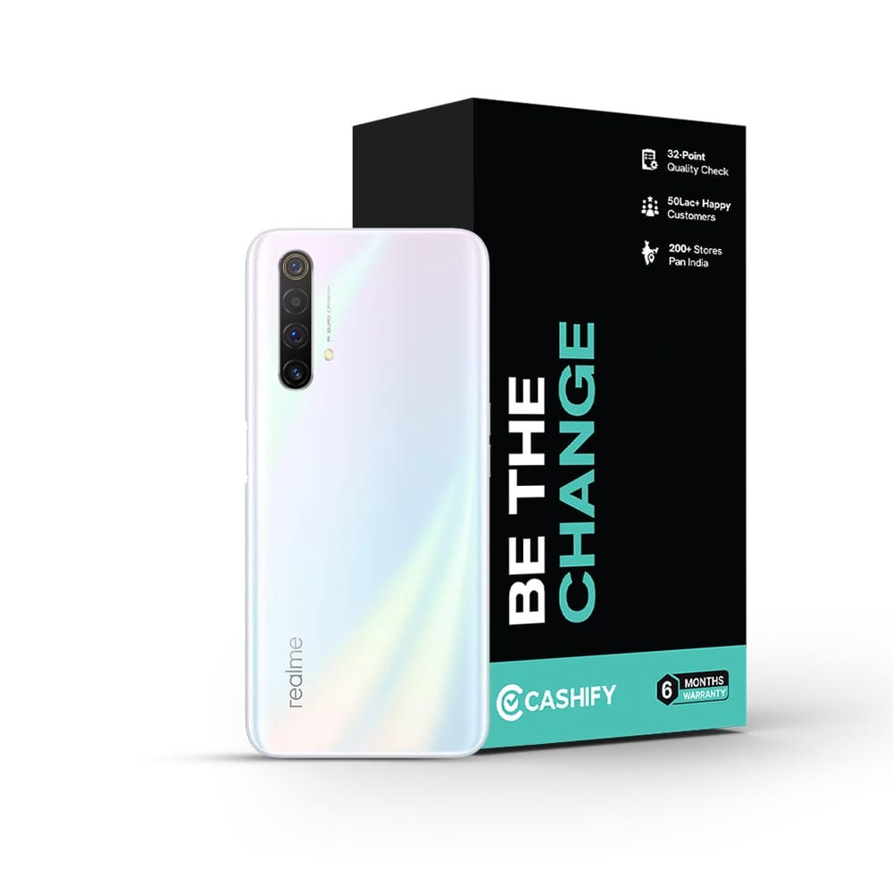 Refurbished Realme X3 Arctic White Back Box