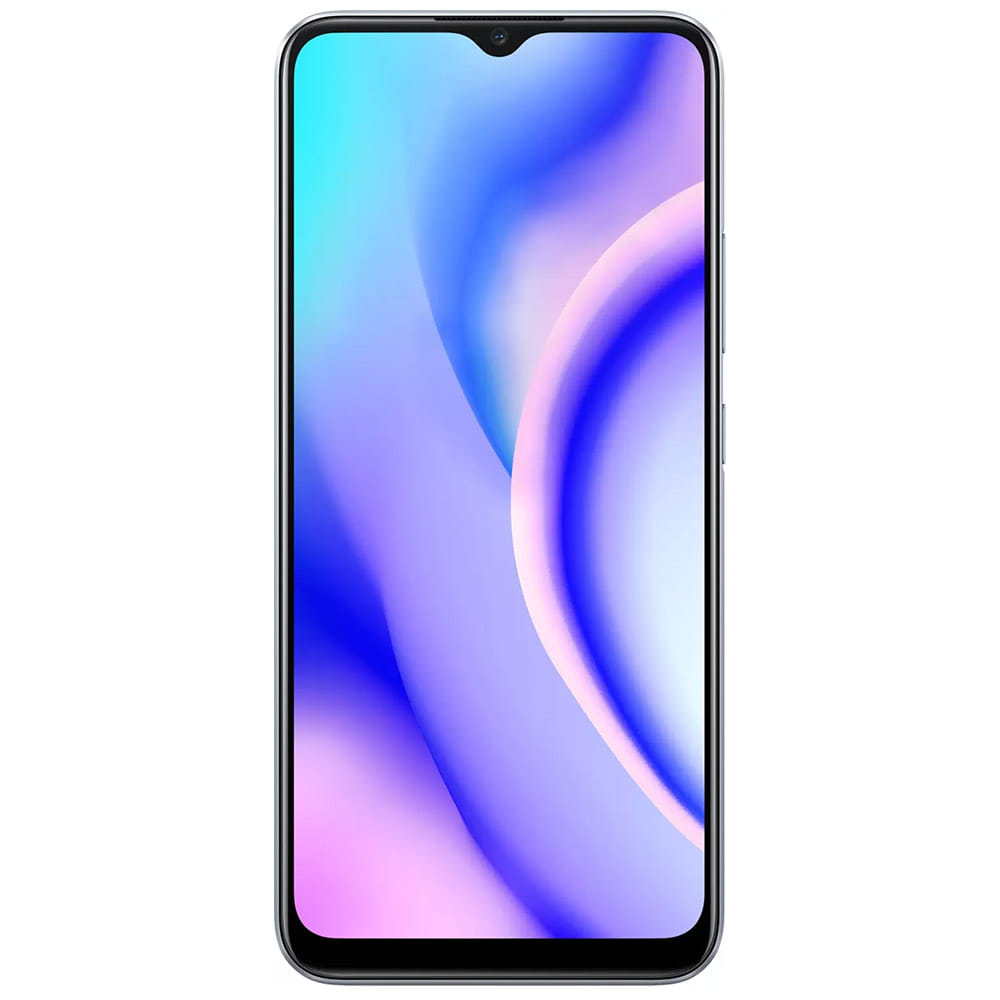 Realme C15 - Refurbished_Power Silver_Front_46264