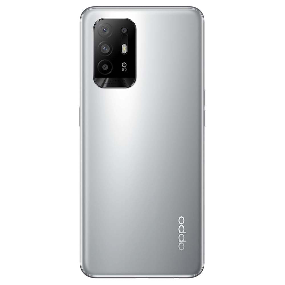 OPPO F19 Pro Plus 5G - Refurbished_Space Silver_Back_46799