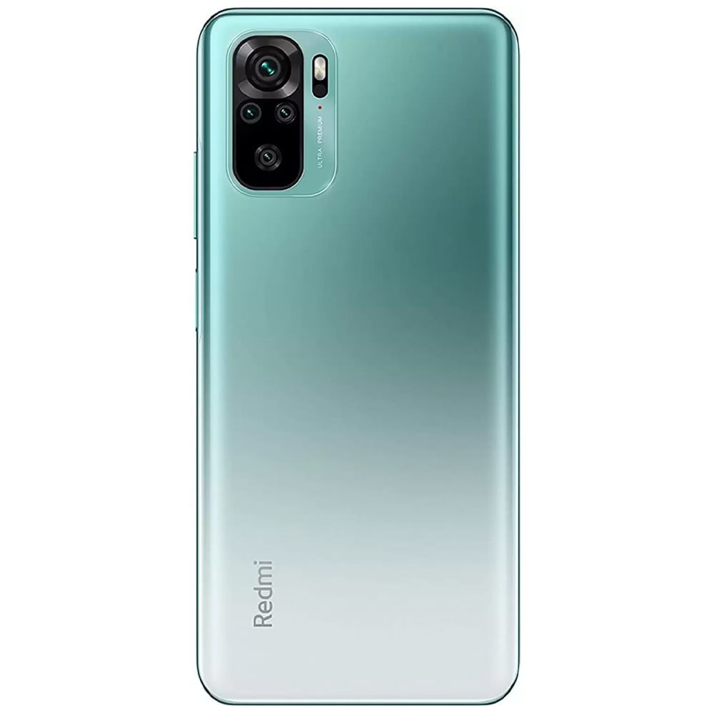 Refurbished Xiaomi Redmi Note 10 Aqua green back