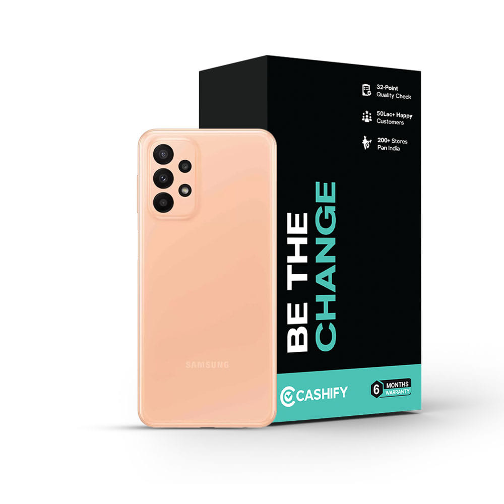 Samsung Galaxy A23 5G - Refurbished_Orange_Phone With Box_47201