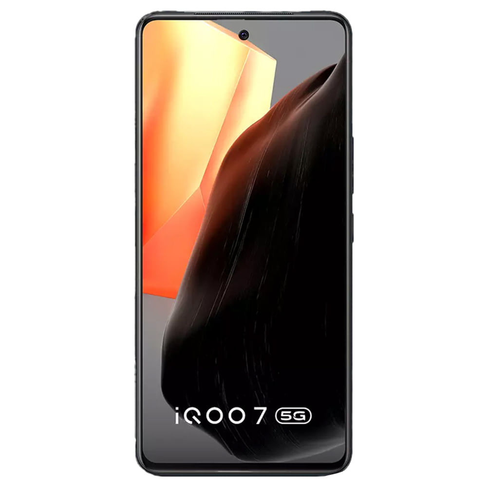 Refurbished iQOO 7 5G Storm Black front