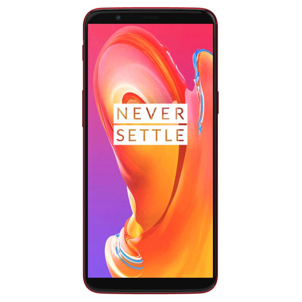 Refurbished OnePlus 5T Lava Red Front