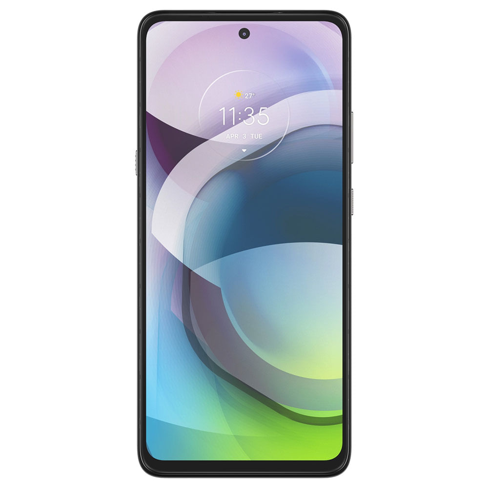 Refurbished Motorola Moto G 5G Frosted Silver Front