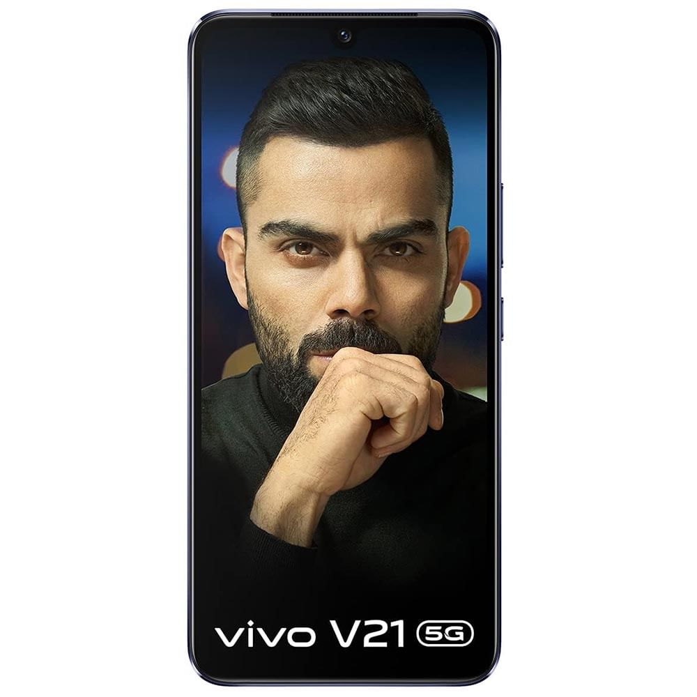 Refurbished Vivo V21 5G Dusk Blue Front
