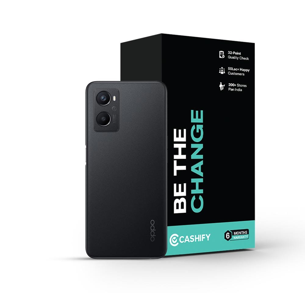 Refurbished OPPO A96 Starry Black Back Box