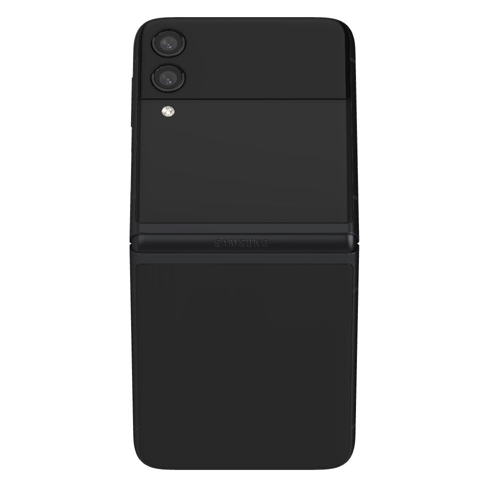 Samsung Galaxy Z Flip3 5G - Refurbished_Phantom Black_Back_47764