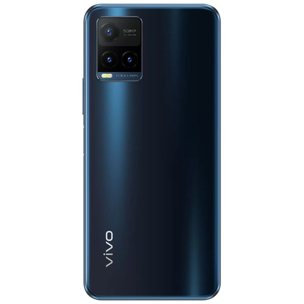 Refurbished Vivo Y21T Midnight Blue Back