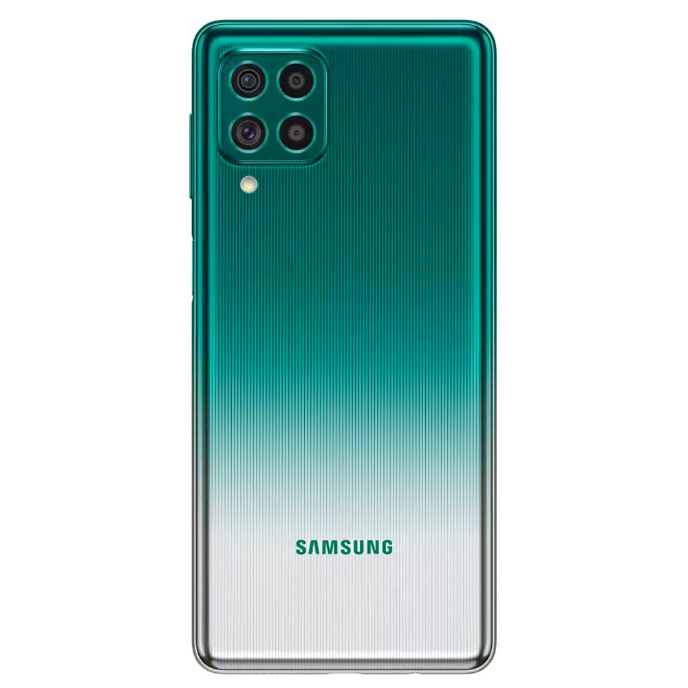 Samsung Galaxy F62 - Refurbished_Laser Green_Back_47361