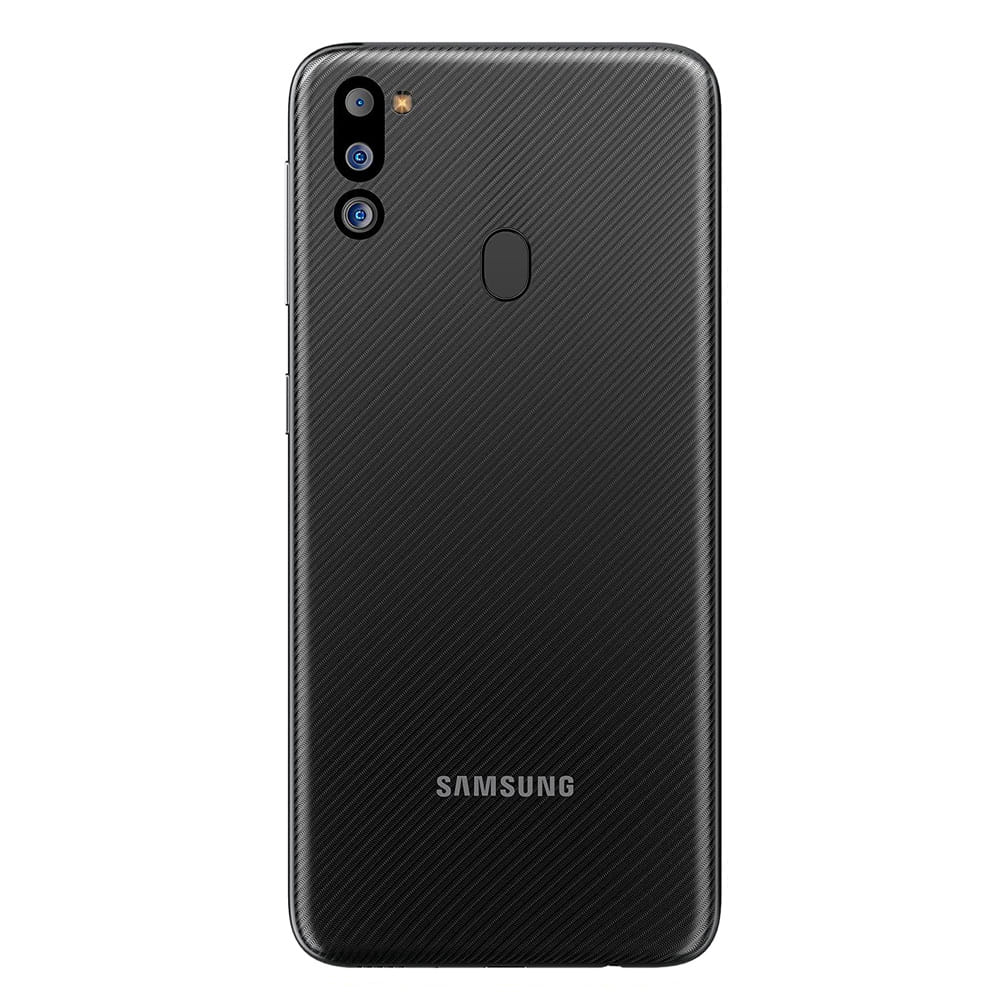Refurbished Samsung Galaxy M21 2021 Edition Charcoal Black Back