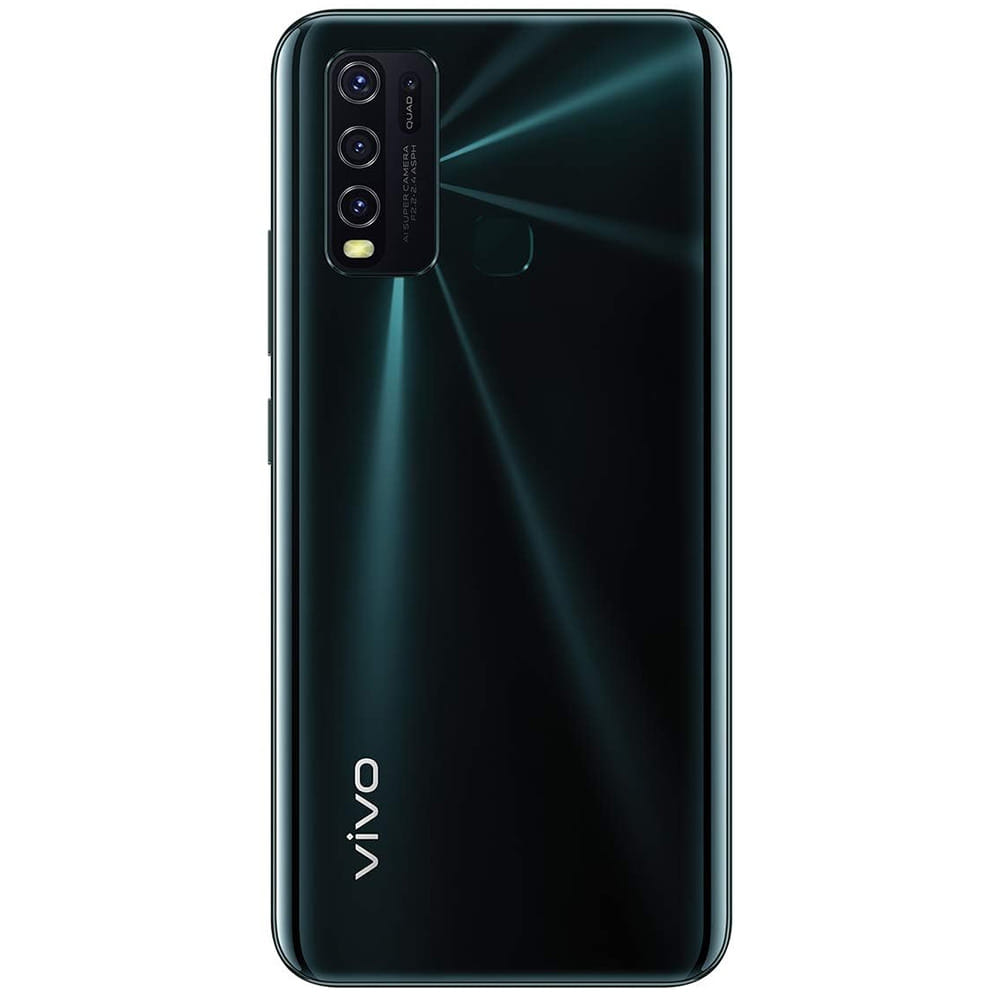 Refurbished Vivo Y30 Emerald Black back