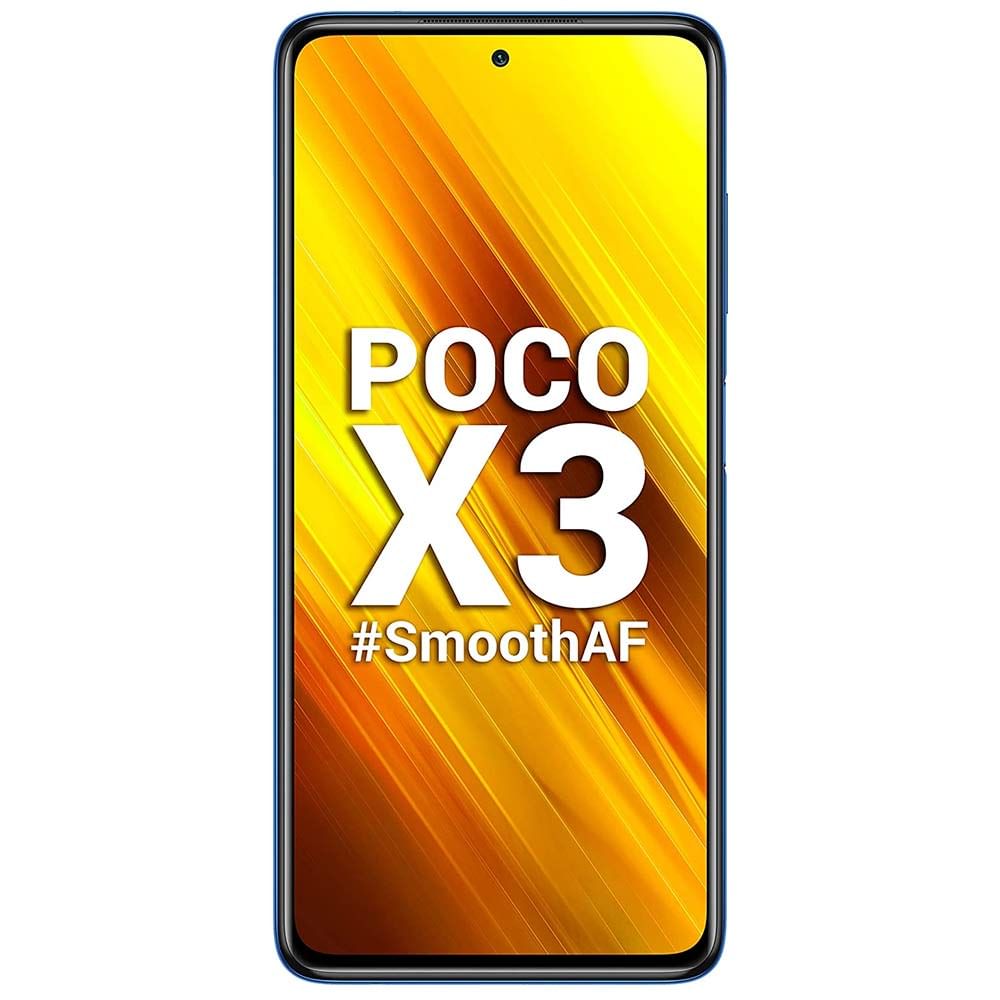 POCO X3 - Refurbished_Cobalt Blue_Front_59088
