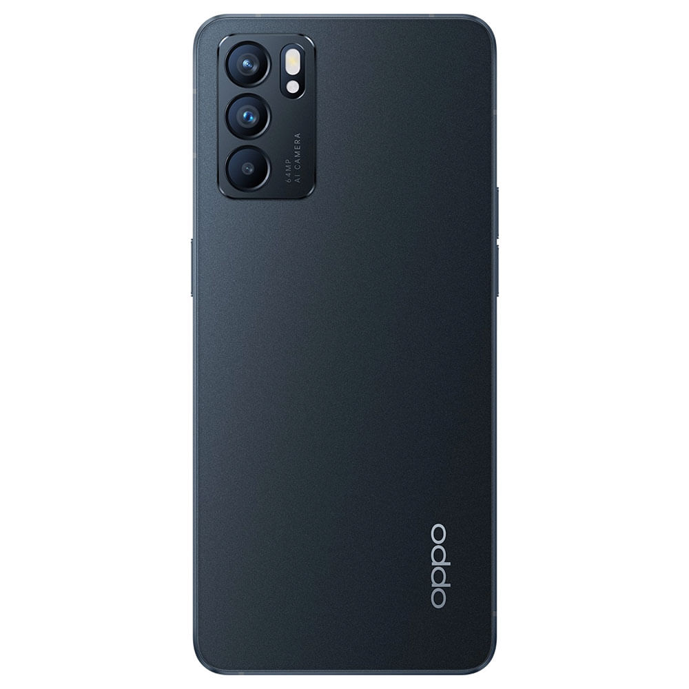OPPO Reno6 5G - Refurbished_Black_Back_55950