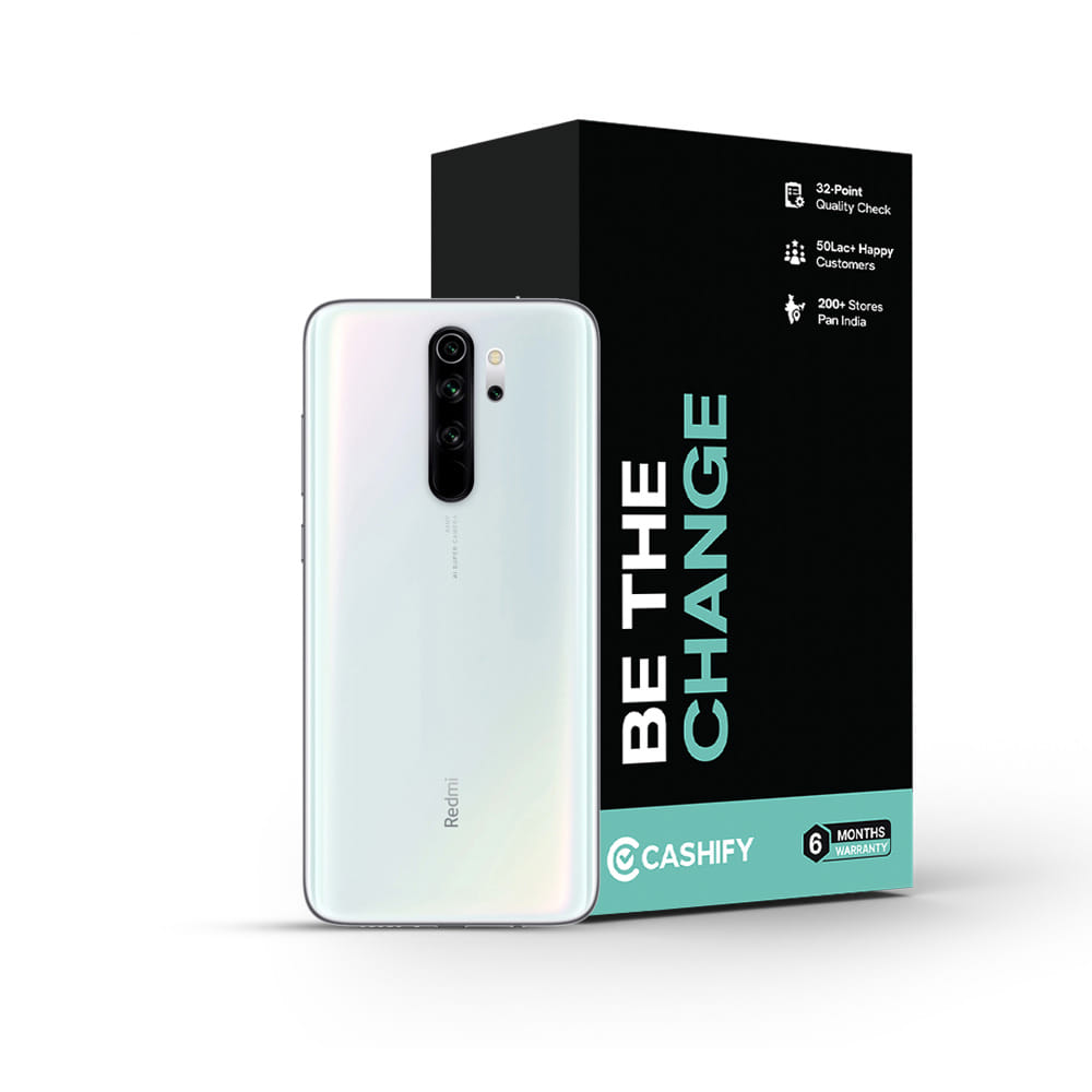 Xiaomi Redmi Note 8 Pro - Refurbished_White_Phone With Box_47991
