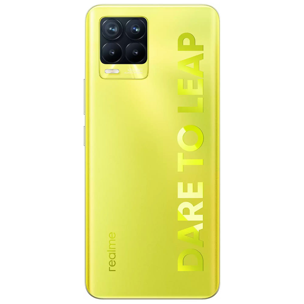 Realme 8 Pro - Refurbished_Illuminating Yellow_Back_46218