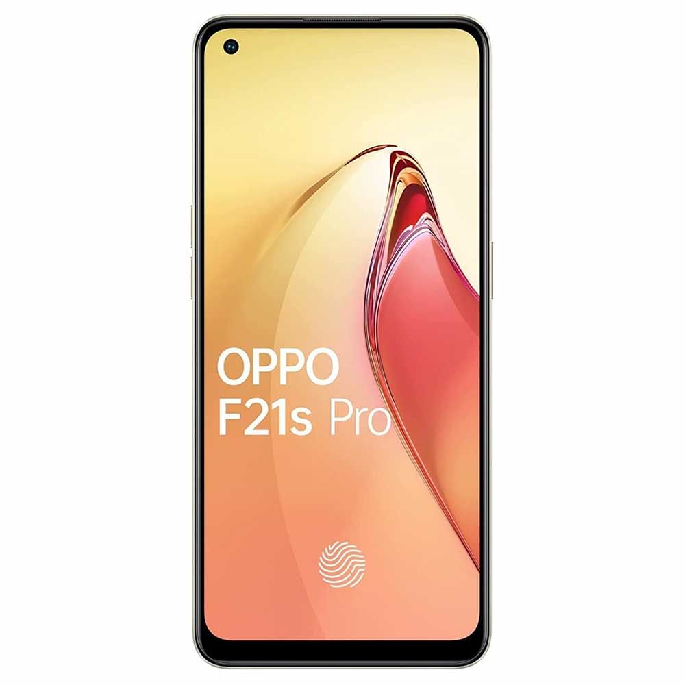 Refurbished OPPO F21s Pro Dawnlight Gold front