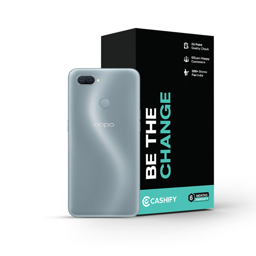 OPPO A11K - Refurbished_Flowing Silver_Phone With Box_49370