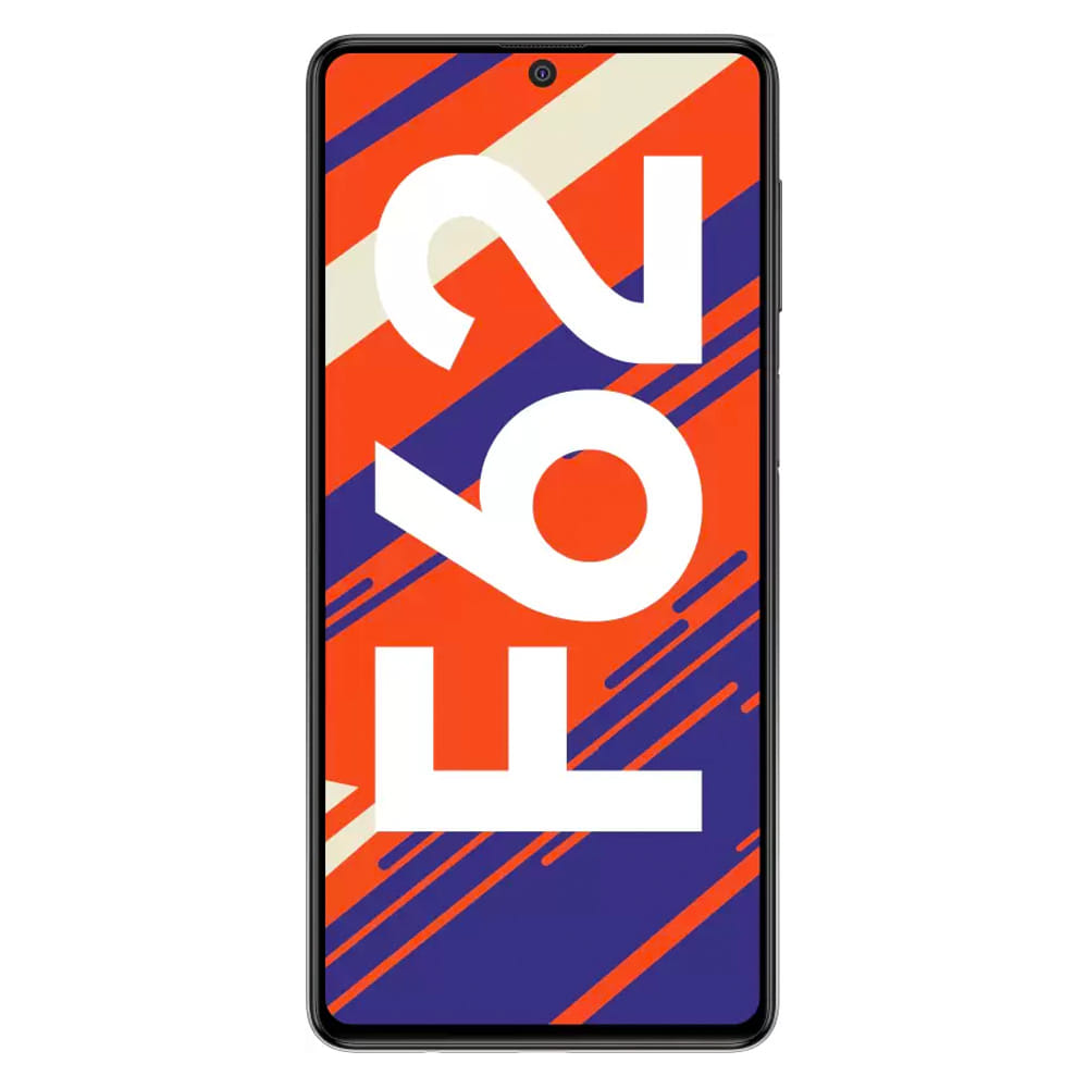 Samsung Galaxy F62 - Refurbished_Laser Grey_Front_47355