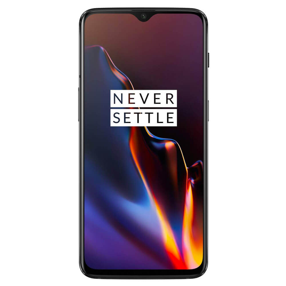 Refurbished OnePlus 6T McLaren Mirror Black front
