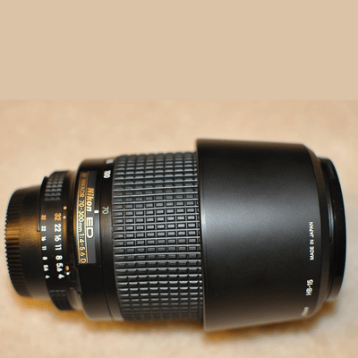 Certified Refurbished Nikon AF 70-300mm f/4-5.6D | 6-Month