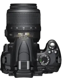 Nikon D5000 12.3 MP DSLR - Refurbished_Black_Quality_114793