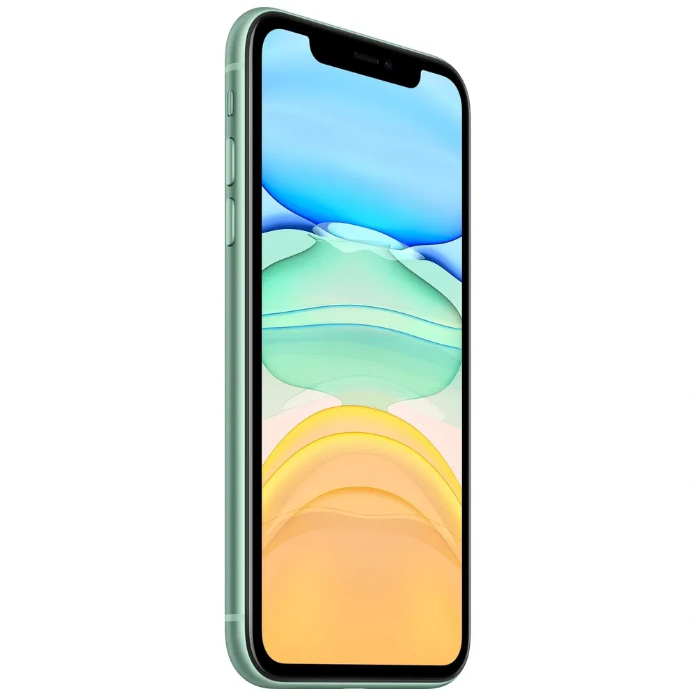 Apple iPhone 11 - Refurbished_Green_Left Side_125499