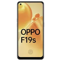 OPPO F19s - Refurbished_Glowing Black_Front_59074
