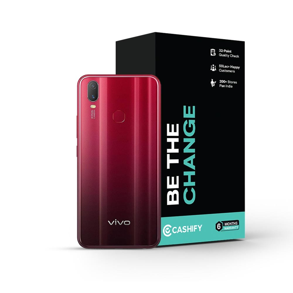 Vivo Y11 2019 - Refurbished_Coral Red_Phone With Box_48926