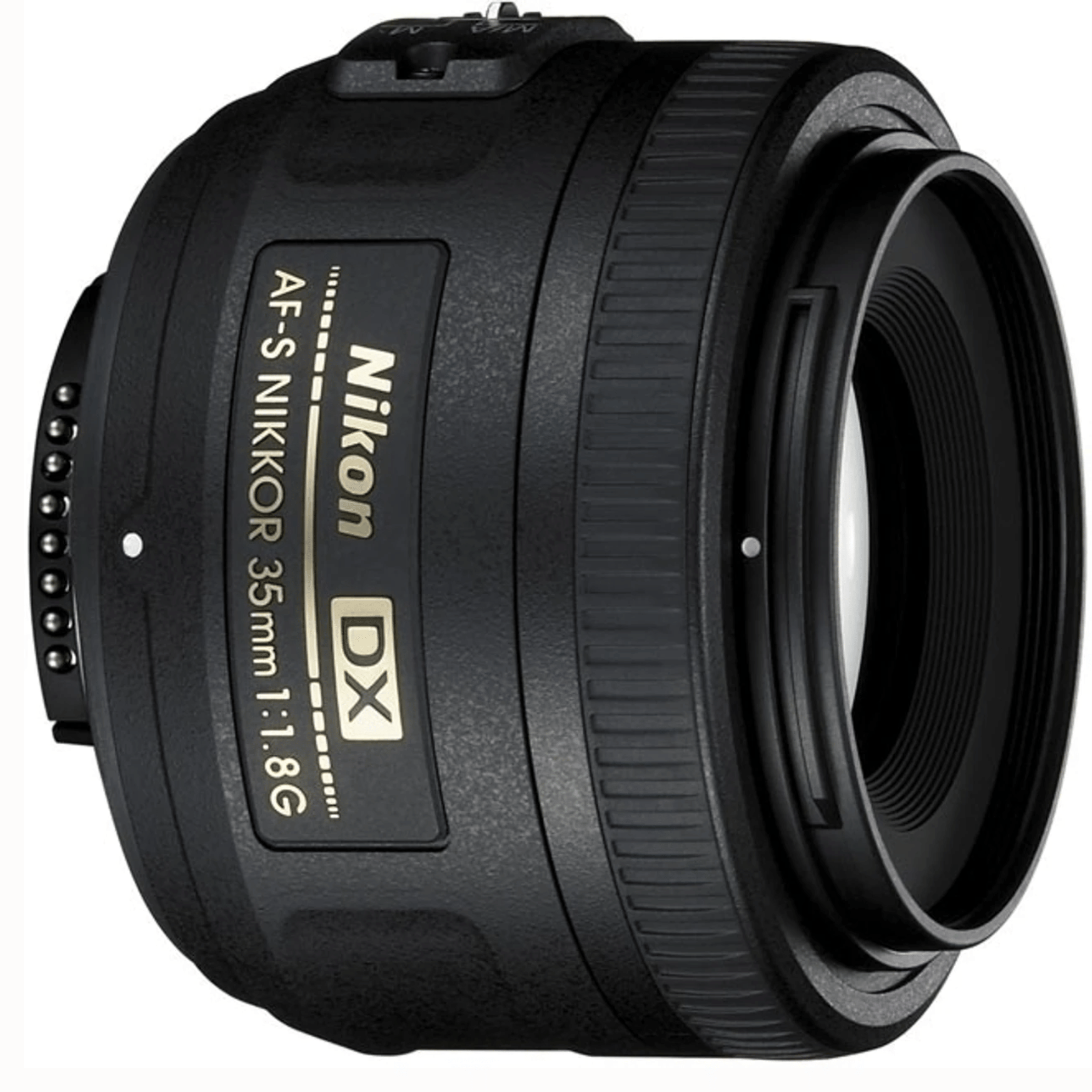 Nikon AF–S 35mm f/1.8G Prime Lens - Refurbished Superb - Black - Refurbished_Black_Front_123488