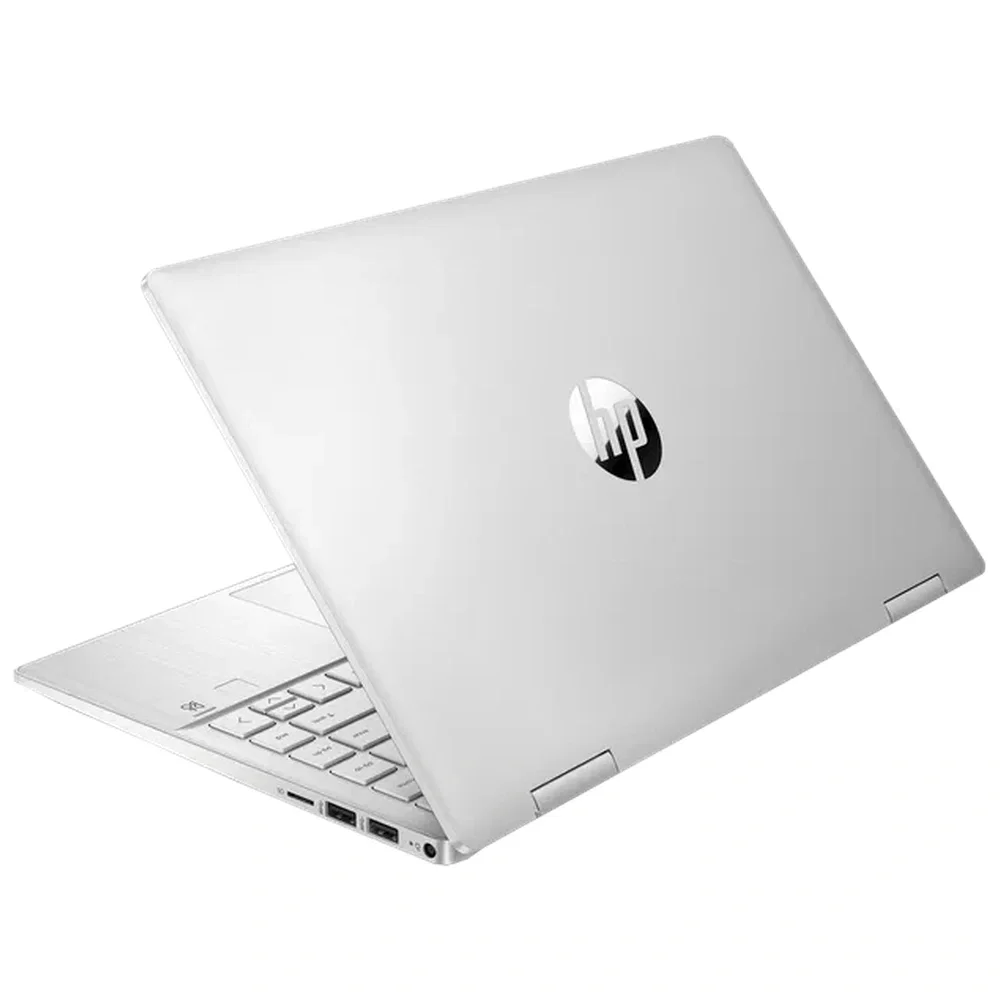 HP/Compaq Pavilion Series 360 2-in-1 14ek0183tu TOUCH SCREEN (Intel Core i3 12th Gen 14 Inch)- Refurbished_Silver_Back_131622