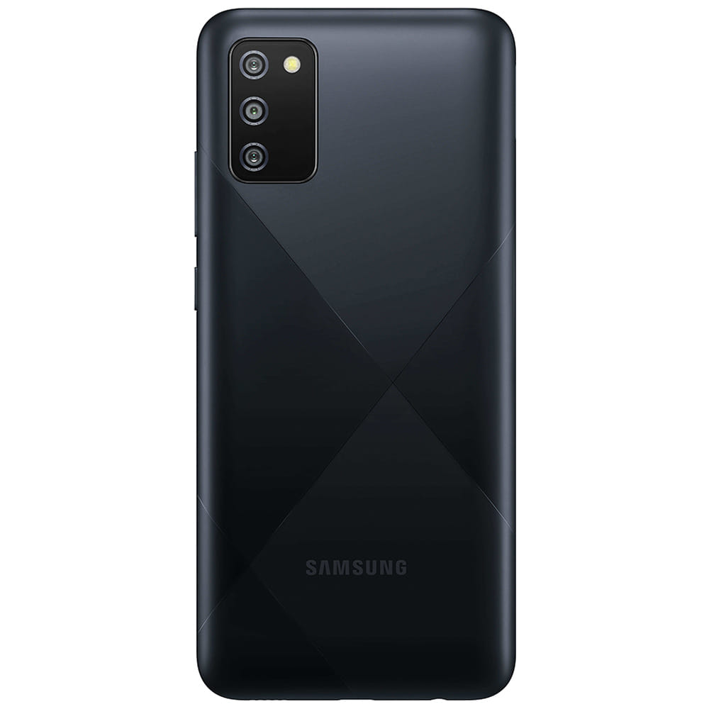 Samsung Galaxy F02s-Back-Black