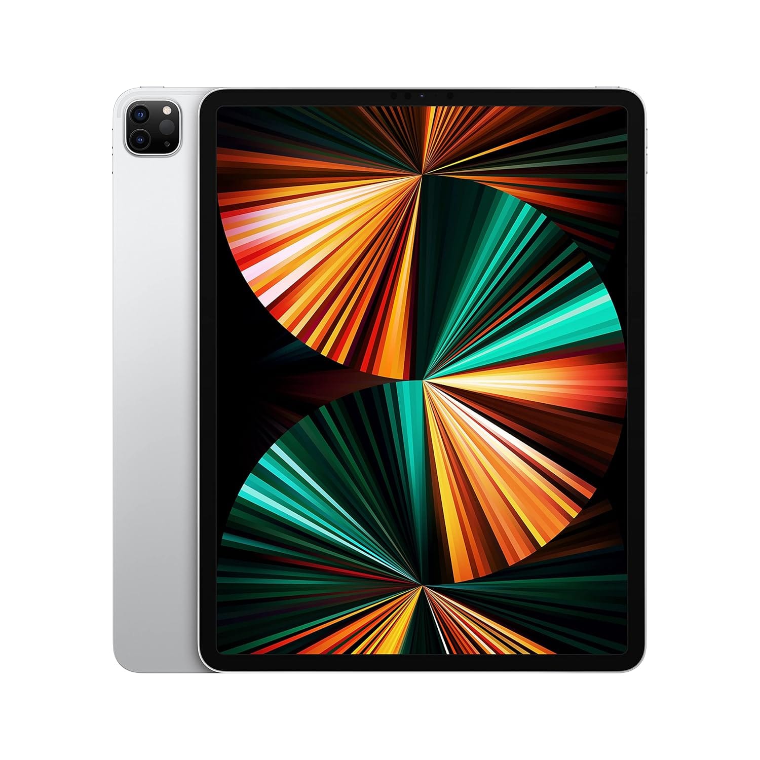 Apple iPad Pro 2021 5th Generation (12.9 inch, Wi-fi+Cellular)- Refurbished_Silver_Front_89626