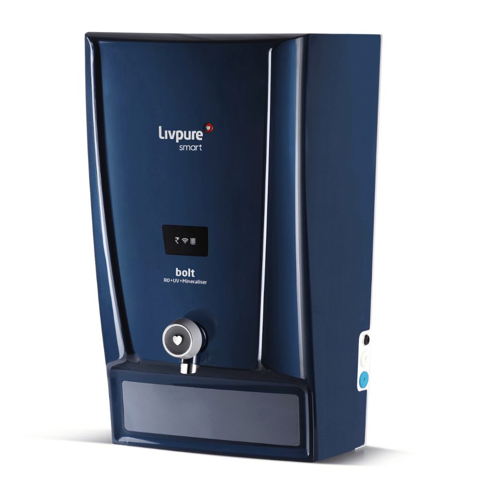 Livpure SmartBoltWater Purifier - Refurbished_Blue_Left Side_62010