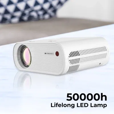 Zebronics LP1000 3300 lm LED Projector  - Unboxed_White_Right Side_124879